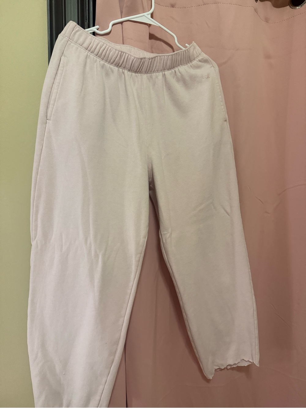 🩷hollsiter Light Pink Cozy Sweatpants